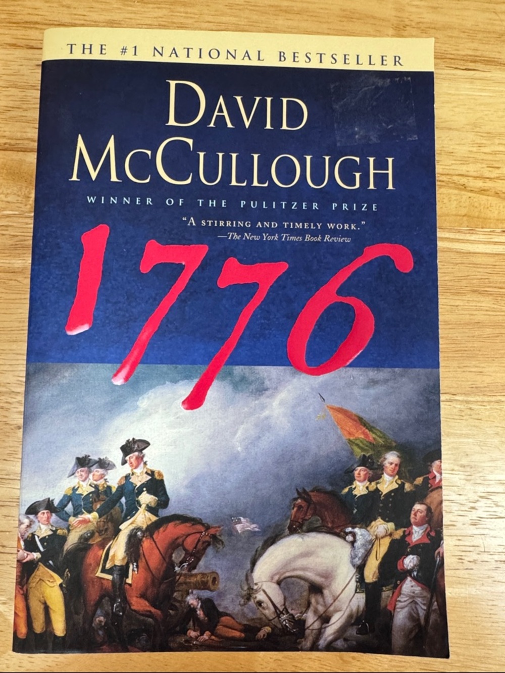 1776 Paperback Book by David McCullough - American History, American Revolution